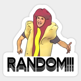 Random Hotdog Suit ITYSL Sticker